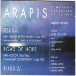 Arapis d. - Zeus - Road of Hope - Russia ( 2 cd )