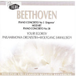 Beethoven - Piano Concerto No 5 - Mozart No 20 - Wolfgang Sawallisch