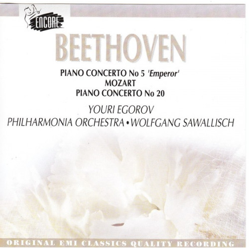 Beethoven - Piano Concerto No 5 - Mozart No 20 - Wolfgang Sawallisch