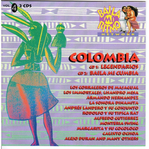 Colombia - Legendarios - Baila Mi Cumbia ( 2 cd )