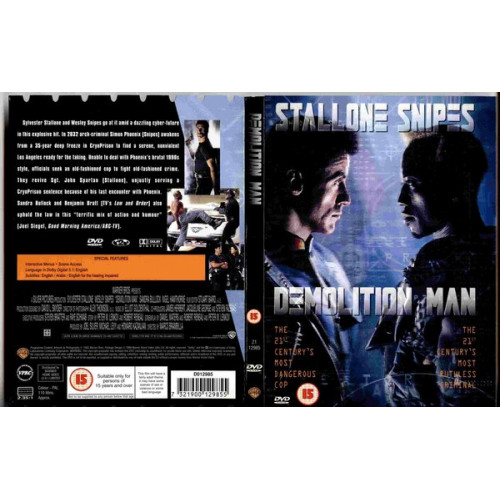 DVD - Demolition Man - Stallone Sylvester