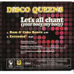 Disco Queens - Let s all chant ( Your body my body )