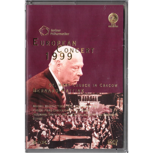 DVD - European Concert 1999 - St Mary Caurch in Chacon - Bernard Haitink