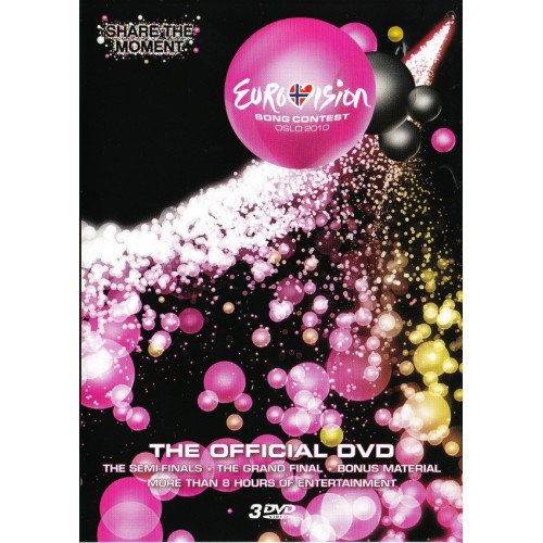 DVD - Eurovision Song Contest - Oslo 2010 ( 3 dvd )
