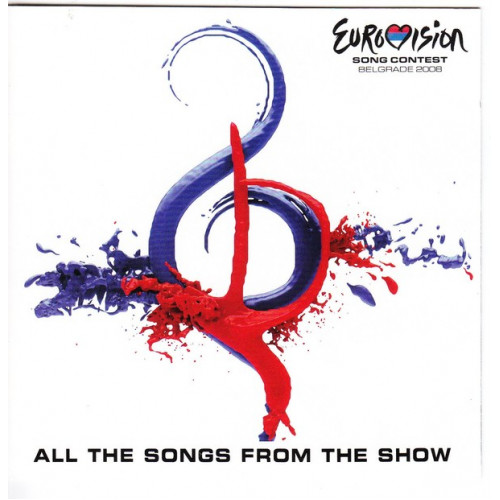 Eurovision - All the songs from the soow  in Belgrade 2008 ( 2 cd )