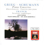 Frieg - Schumann - Piano Concertos - John Ogton - Paavo Berglund - Sir jon Barbirolli - ( EMI )