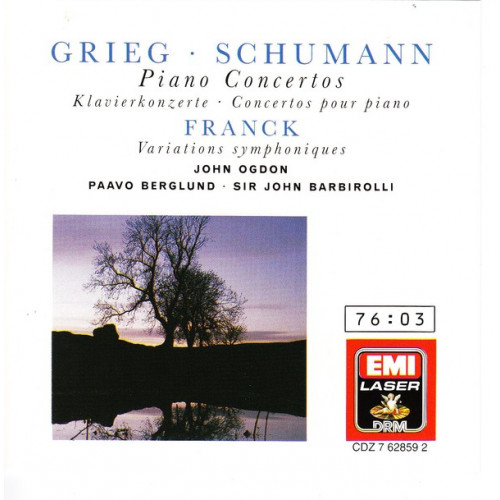 Frieg - Schumann - Piano Concertos - John Ogton - Paavo Berglund - Sir jon Barbirolli - ( EMI )