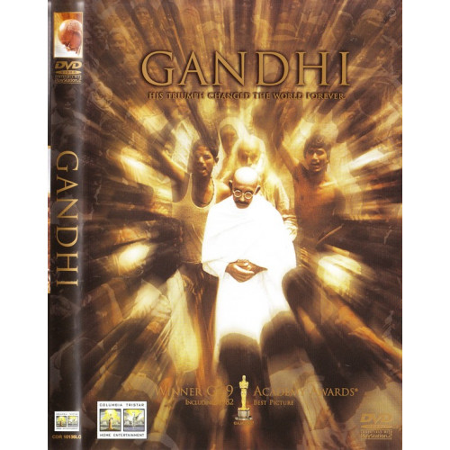 DVD - Gandhi - His triumh changed the world forever