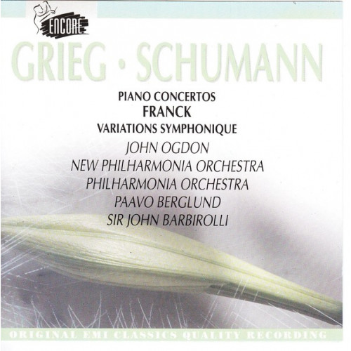 Grieg - Schumann - Piano Concertos - Franck Viriations Symphonique