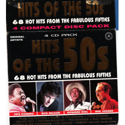 Hits of the 50' s ( Box 4 cd ) - 68 Hot hits from the Fabulous fifties
