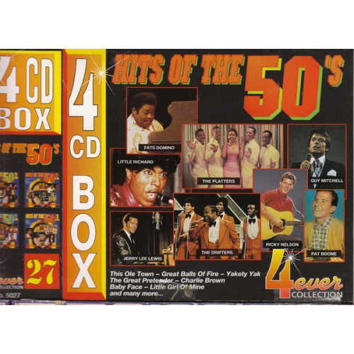 Hits of the 50 s ( Box 4 cd ) - Vol. 1 - Vol. 2 - Vol. 3 - Vol. 4