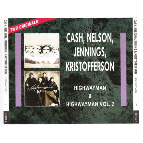 Cash, Nelson, Jennings, Kristofferson - Highwayman & Highwayman Vol. 2 ( 2 cd )