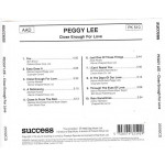 Lee Peggy - Close Enough for love ( Success Records )