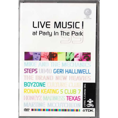 DVD - Live music at Party in the Park 99 - Various
