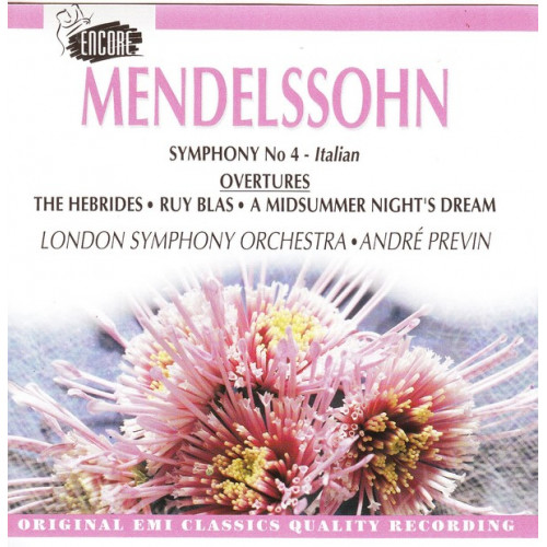 Mendelssohn - Symphony No 4 - Italian - Andre Previn