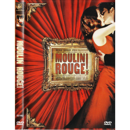 DVD - Moulin Rouge - Nicole KidmanEwan Mcgregor