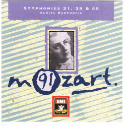 Mozart 91 - Symphonies 31 , 39 & 40 - Daniel Barenboim ( EMI ) Mozart 91 - Symphonies 31 , 39 & 40 - Daniel Barenboim ( EMI )