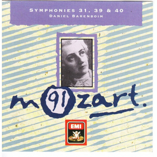 Mozart 91 - Symphonies 31 , 39 & 40 - Daniel Barenboim ( EMI )