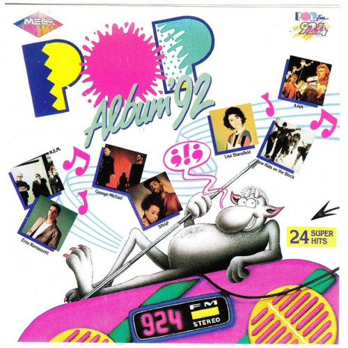 Pop Album 92 ( Sony - B .M.G - Warner )  - 24 Super hits