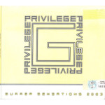 Privilege - Summer sensations 2003 ( Planed Works )