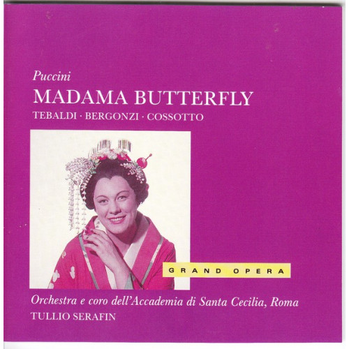 Puccini - Madama Butterfly - Tebaldi - Bergonzi - Cossotto - Tullio Serafin ( Decca ) ( 2 cd )