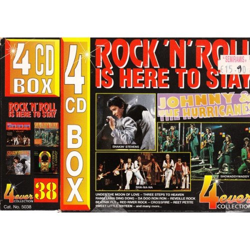 Rock N Roll is here to stay - Johnny & the Hurricane ( Box 4 cd )