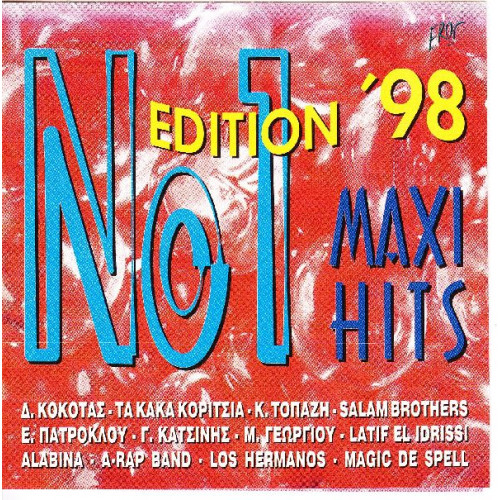 No 1 Maxi hits - Edition 98 ( Eros music )