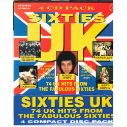 Sixties U.K - 74 U.K Hits from the Fabolous Sixties ( Box 4 cd )