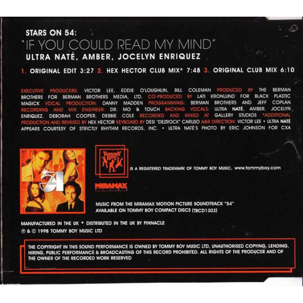 Stars on 45 In you could read my mind Ultra nate amber Jocelyn Enriquez