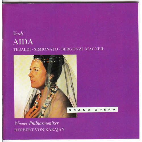 Verti - Aida - Tebaldi - Simionato - Berconzi - Macneil - Herbert Von Karajan ( Decca ) ( 2 cd )