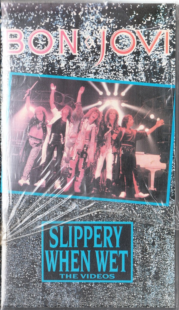 Βιντεοκασσέτα BON JOVI SLIPPERY WHEN WET THE VIDEOS Βιντεοκασσέτα BON JOVI SLIPPERY WHEN WET THE VIDEOS